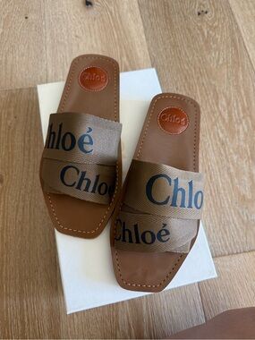 Chloe Woody Sandals